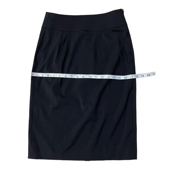 Burberry Black Wool Pencil High Waist Skirt Size 4 - Picture 3 of 9
